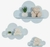 Repisa Infantil x3 Nube - tienda online