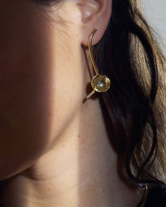 Aros Lucía - baño de oro