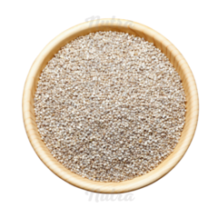 Quinoa blanca boliviana en presentación de 100 gramos, ideal para platos saludables y dietas sin gluten.