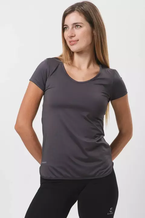 Remera Lola EuroSport Gris Topo