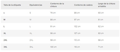 Capri Tiro Alto Lycra Mujer Deportiva con Transparencia PowerFit - comprar online