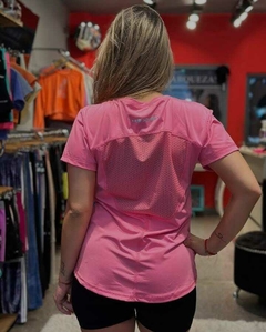 Remera Entrenamiento Power Fit Rosa - lasmarquezas
