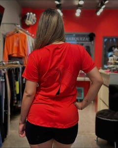 Remera Entrenamiento Power Fit Roja en internet