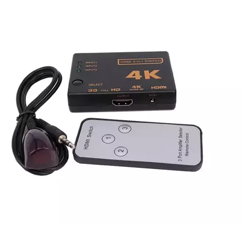 SWITCH 3 PUERTOS HDMI SM-C7838HDMI 4k/FHD