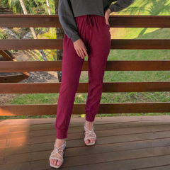 CALÇA VIENA VINHO - comprar online