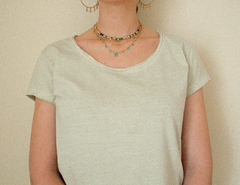 BABY LOOK BASICS VERDE CLARO - comprar online