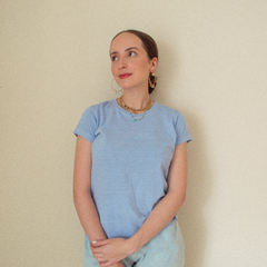 CAMISETA ATENAS AZUL CLARO