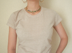 CAMISETA ATENAS BEGE ECO - comprar online