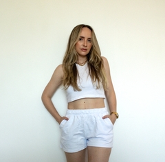 SHORT ESSENTIAL BRANCO - comprar online