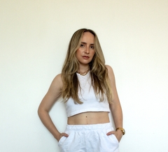 CROPPED ESSENTIAL BRANCO