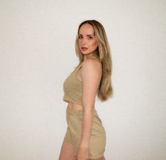 SHORT ESSENTIAL BEGE - comprar online