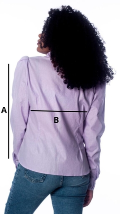 CAMISA MANGA PRINCESA ROMA LILÁS na internet