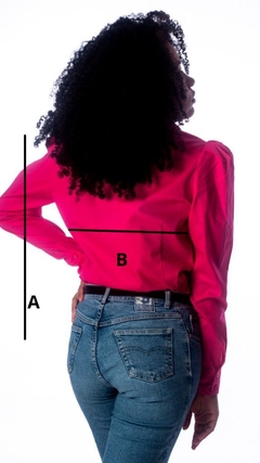 CAMISA MANGA PRINCESA ROMA PINK na internet