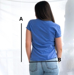 Baby Look Basics Azul - comprar online