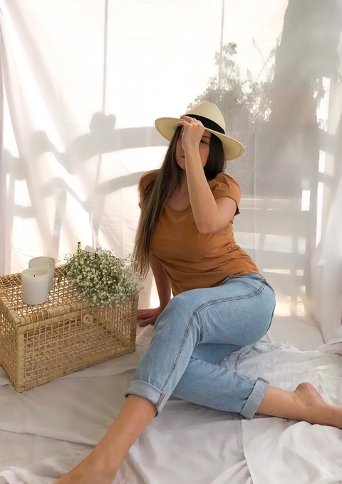 Baby Look Basics Caramelo