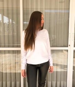 Moletom Londres Branco - comprar online