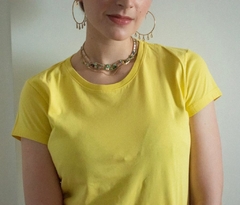 CAMISETA ATENAS AMARELA - kaya wear
