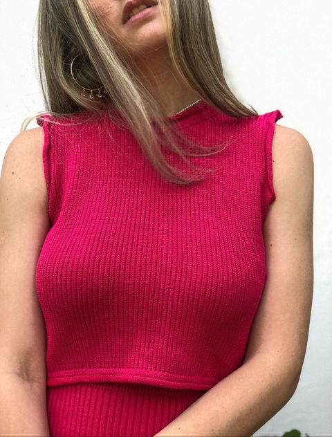 CROPPED FLORENÇA PINK