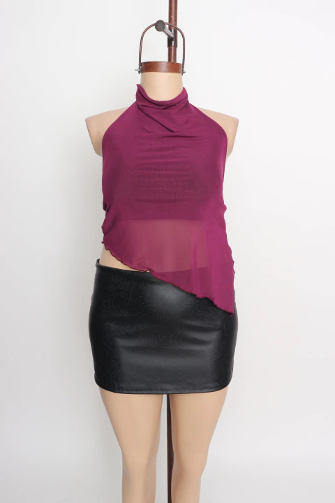 Top Tull Con Cuello T/G #G322T