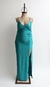 Vestido Largo Tricot Frunce T/G #G891C - comprar online