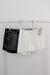 Short Pollera Cuerina Con Hebilla Ancha #713 en internet