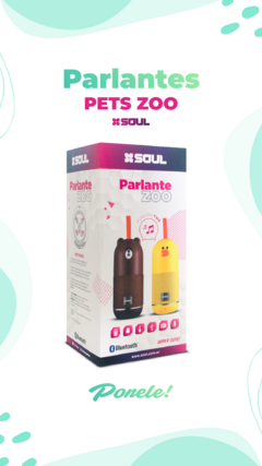 PARLANTE SOUL BLUETOOTH ZOO - comprar online