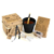 Kit de Germinación Maceta barro con superficie tipo pizarra x 50 unidades