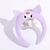 Tiara de pelúcia Sanrio para auxiliar na maquiagem - loja online