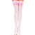 Meia 7/8 lolita lace white - Lady Goth
