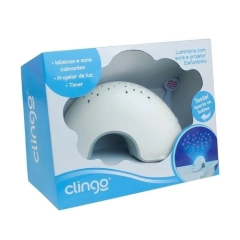 Luminária Com Sons e Projetor Elefantinho Clingo - comprar online