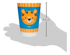 Kit Refeição Fibra de Bambu 5 peças Tigre Buba - Baby Bel Kids