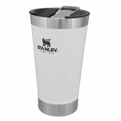 Copo Térmico 473ml com Tampa Branco Stanley ORIGINAL