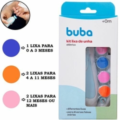 Kit Lixa de Unha Infantil Elétrica com Estojo Buba na internet