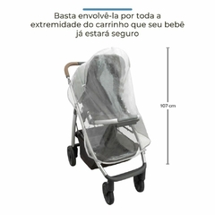 Capa de Chuva para Carrinho de Bebê Ajustável Buba na internet
