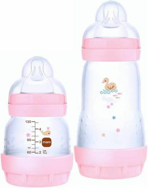 Kit Mamadeira Mam Easy Start Set Rosa