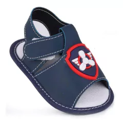 Sandália Bebê Enfeite Emborrachado Emblema Velcro - comprar online