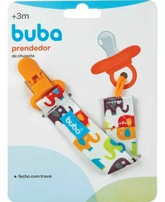 Prendedor Universal de Chupetas Elefantinho Colorido Buba