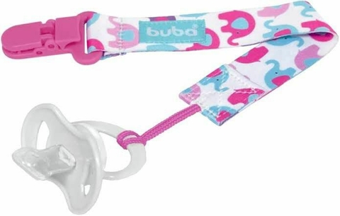 Prendedor Universal de Chupetas Elefantinho Buba