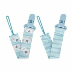 Kit com 2 Prendedores de Chupeta Coala Azul Buba na internet