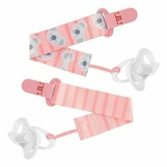 Kit com 2 Prendedores de Chupeta Coala Rosa Buba na internet
