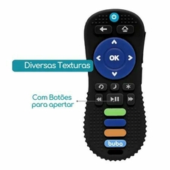 Mordedor em silicone Controle Remoto Preto Buba na internet