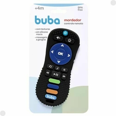 Mordedor em silicone Controle Remoto Preto Buba