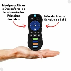 Mordedor em silicone Controle Remoto Preto Buba - Baby Bel Kids