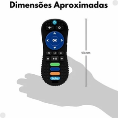 Mordedor em silicone Controle Remoto Preto Buba - loja online