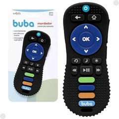 Mordedor em silicone Controle Remoto Preto Buba