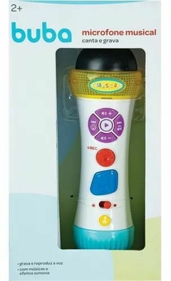 Microfone Musical Canta e Grava Buba - comprar online