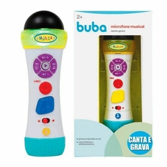 Microfone Musical Canta e Grava Buba - Baby Bel Kids