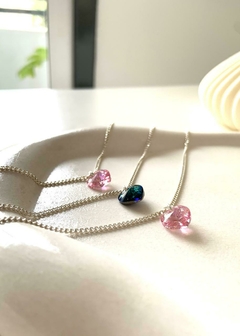 PULSERAS "Love you" - Cristal de Austria y Plata en internet