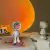 Velador Astronauta Atardecer