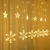 Cortina Estrella y Nieve Led Calidas - tienda online